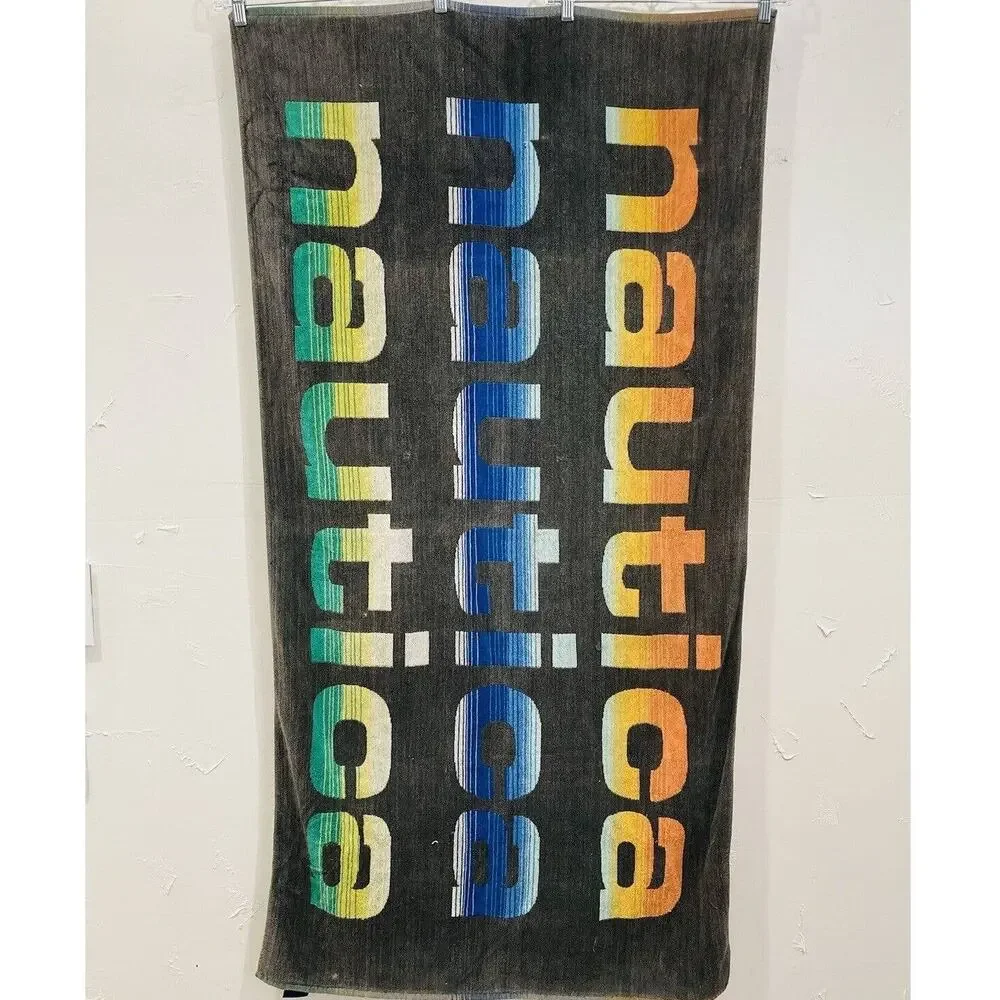 Nautica Authentic 100% Cotton Beach Towel 59x30